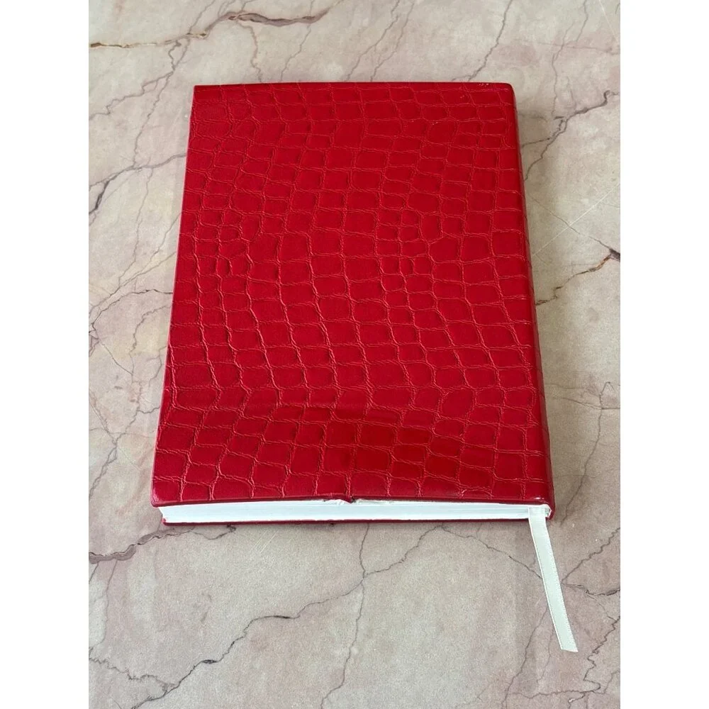 Heaven Mayhem Journal in Red New Womens Notebook Paper